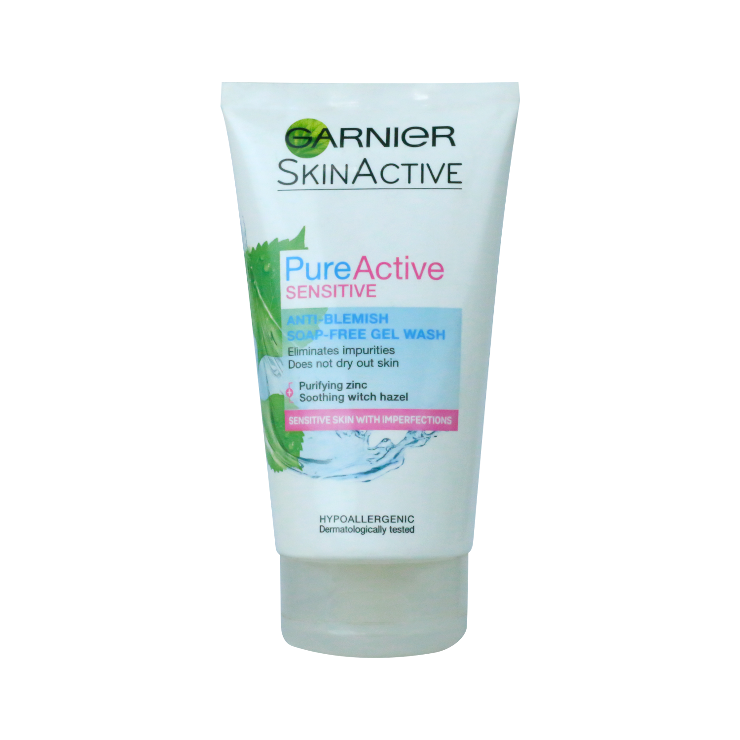 Garnier Pure Active Sensitive Anti-Blemish Face Wash 150ml