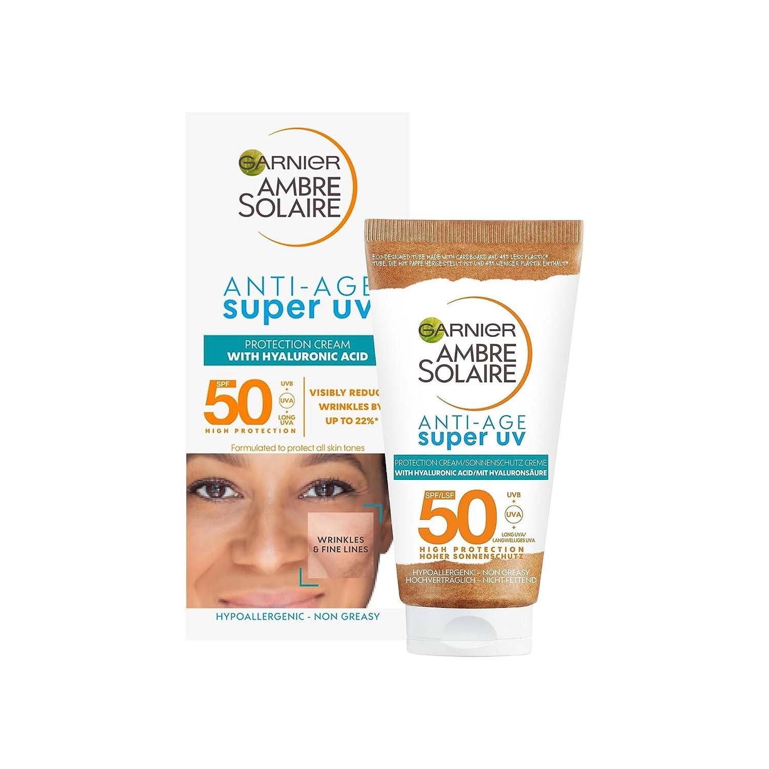 Garnier Ambre Solaire Anti-Age Super UV Protection Cream SPF50 50ml