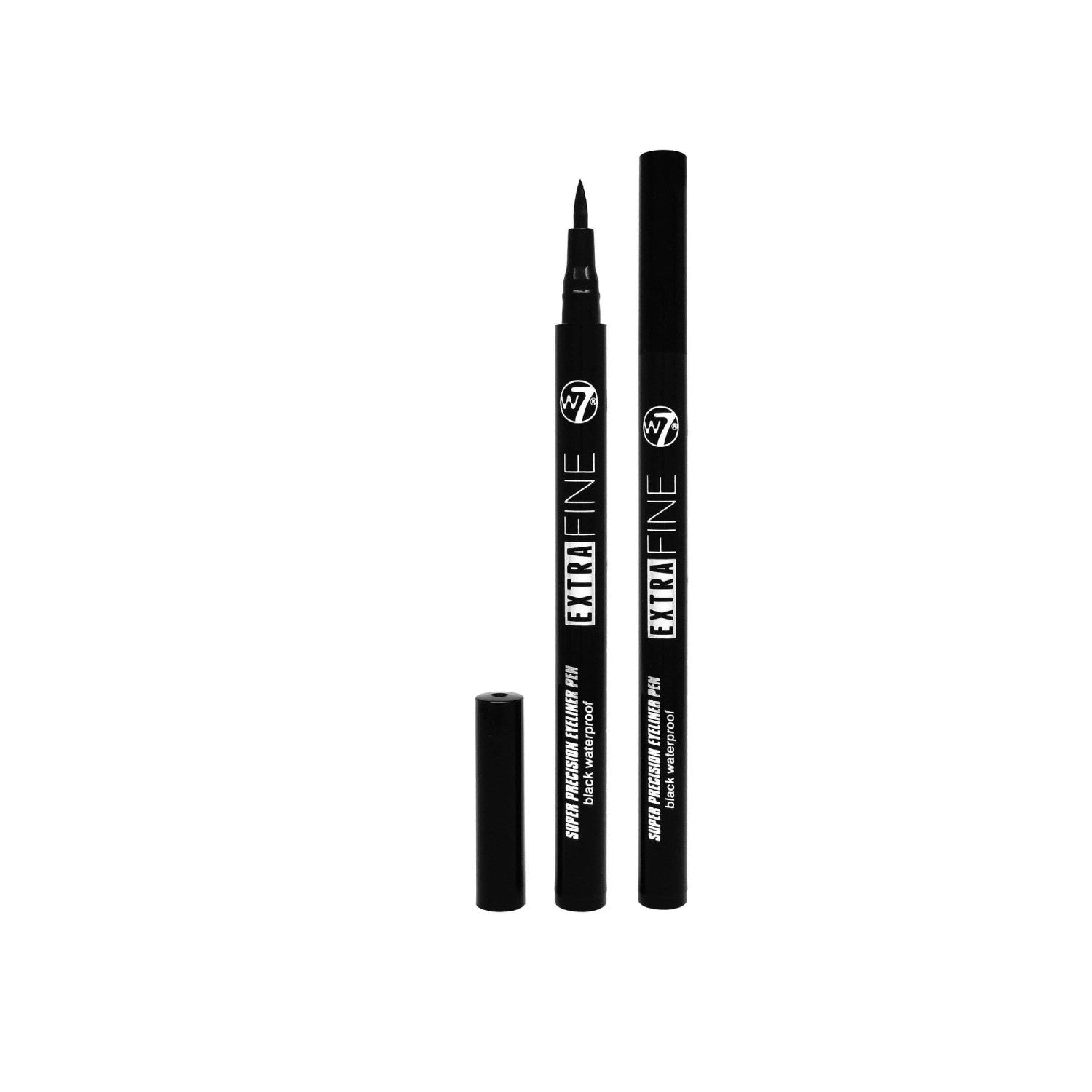 W7 Extra Fine Super Precision Waterproof Eyeliner -Black