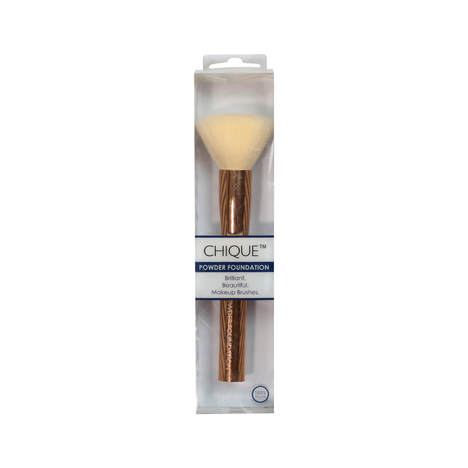 Chique Rose Gold Powder Foundation Brush