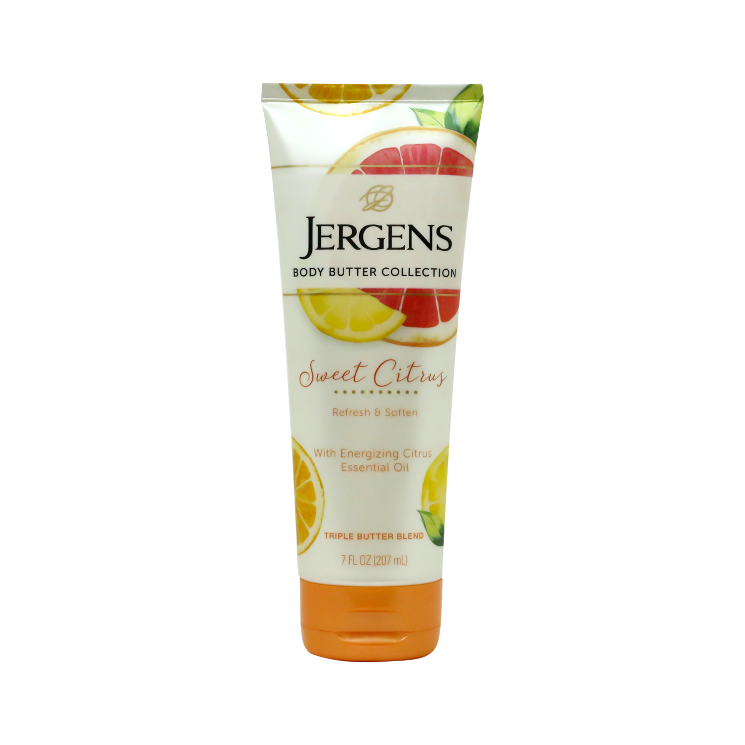 Jergens Sweet Citrus Refresh & Soften Body Butter 207ml