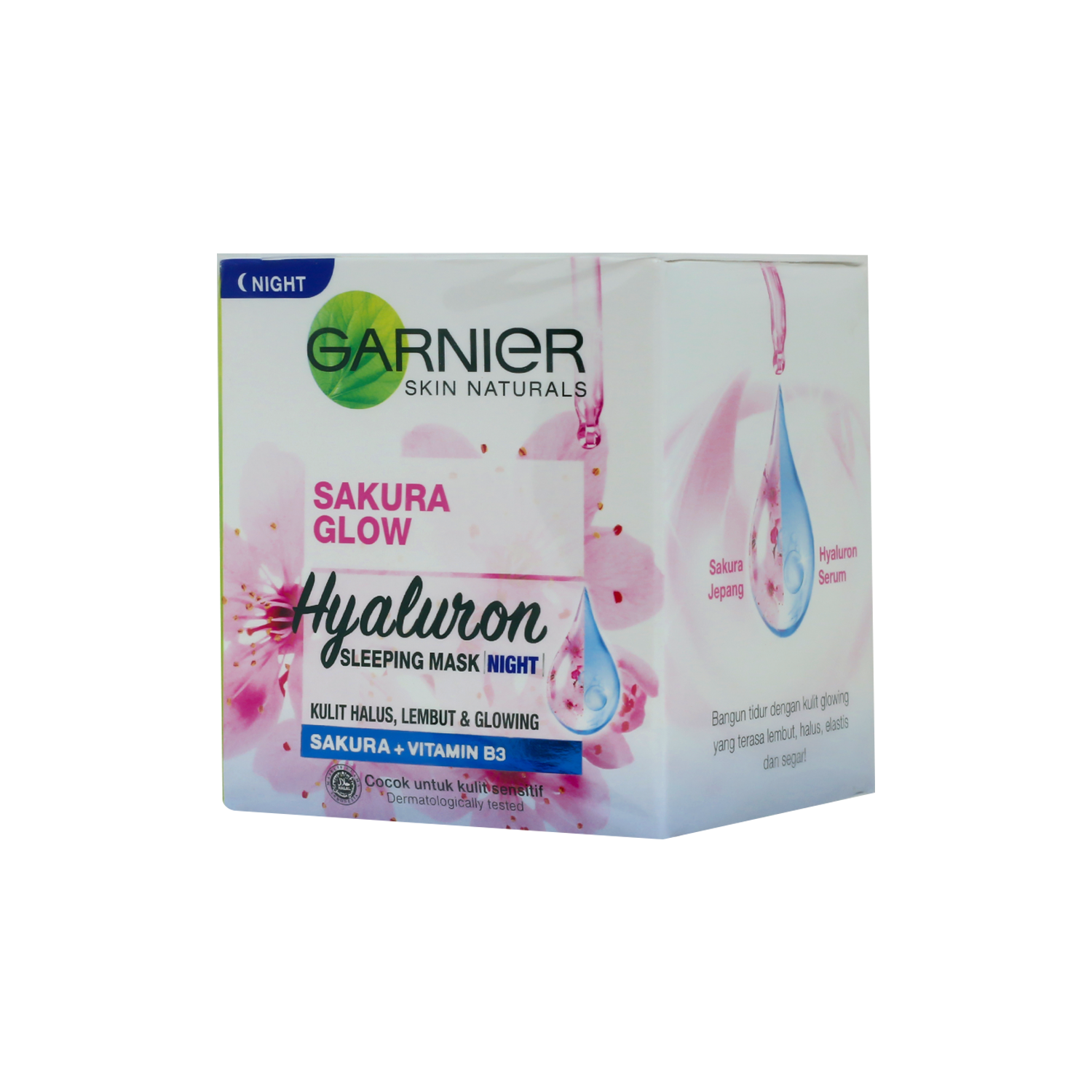 Garnier Sakura Glow Hyaluron Sleeping Mask Night Cream 50ml