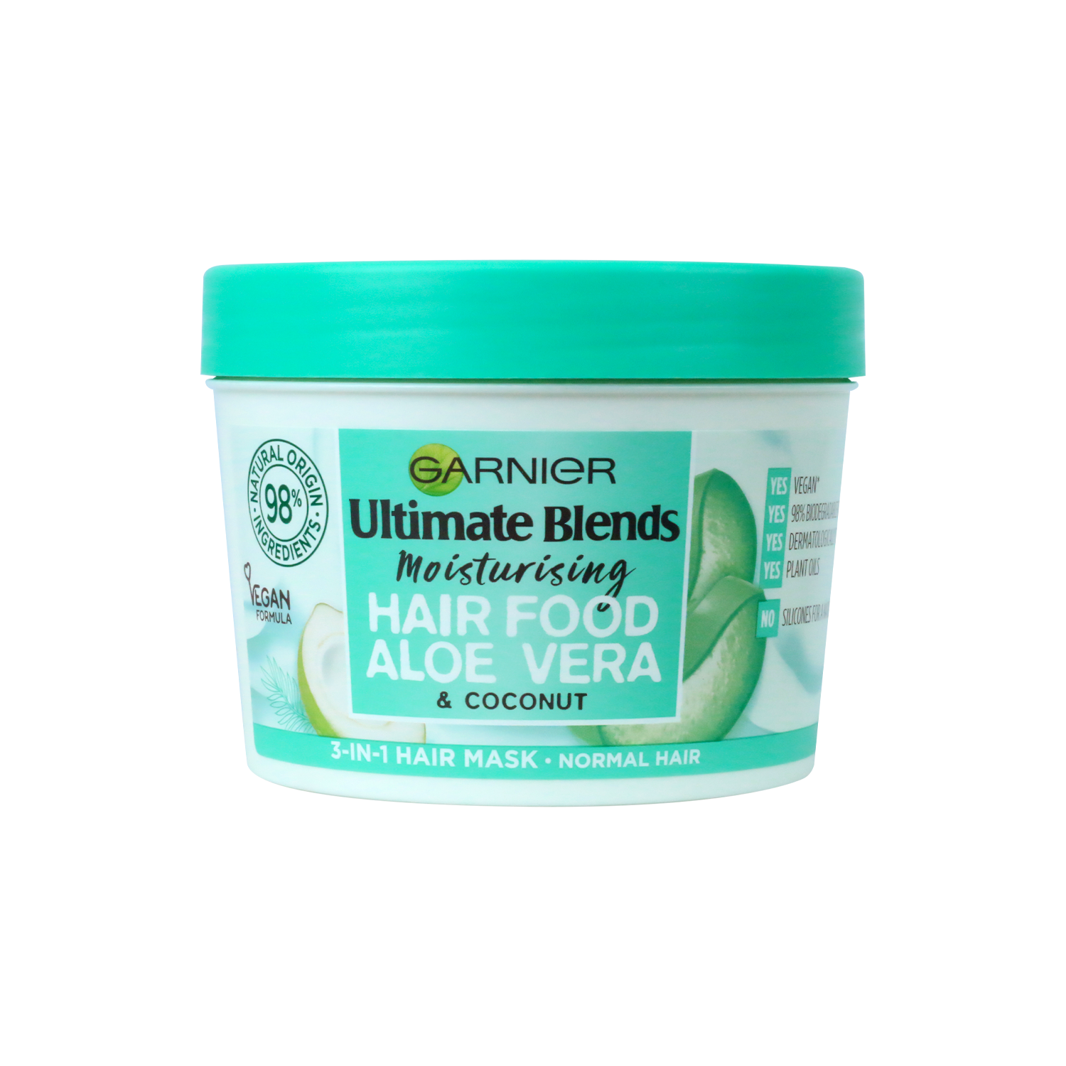 Garnier Ultimate Blends Hair Food Aloe Vera Normal Hair Mask Treatment 390ml