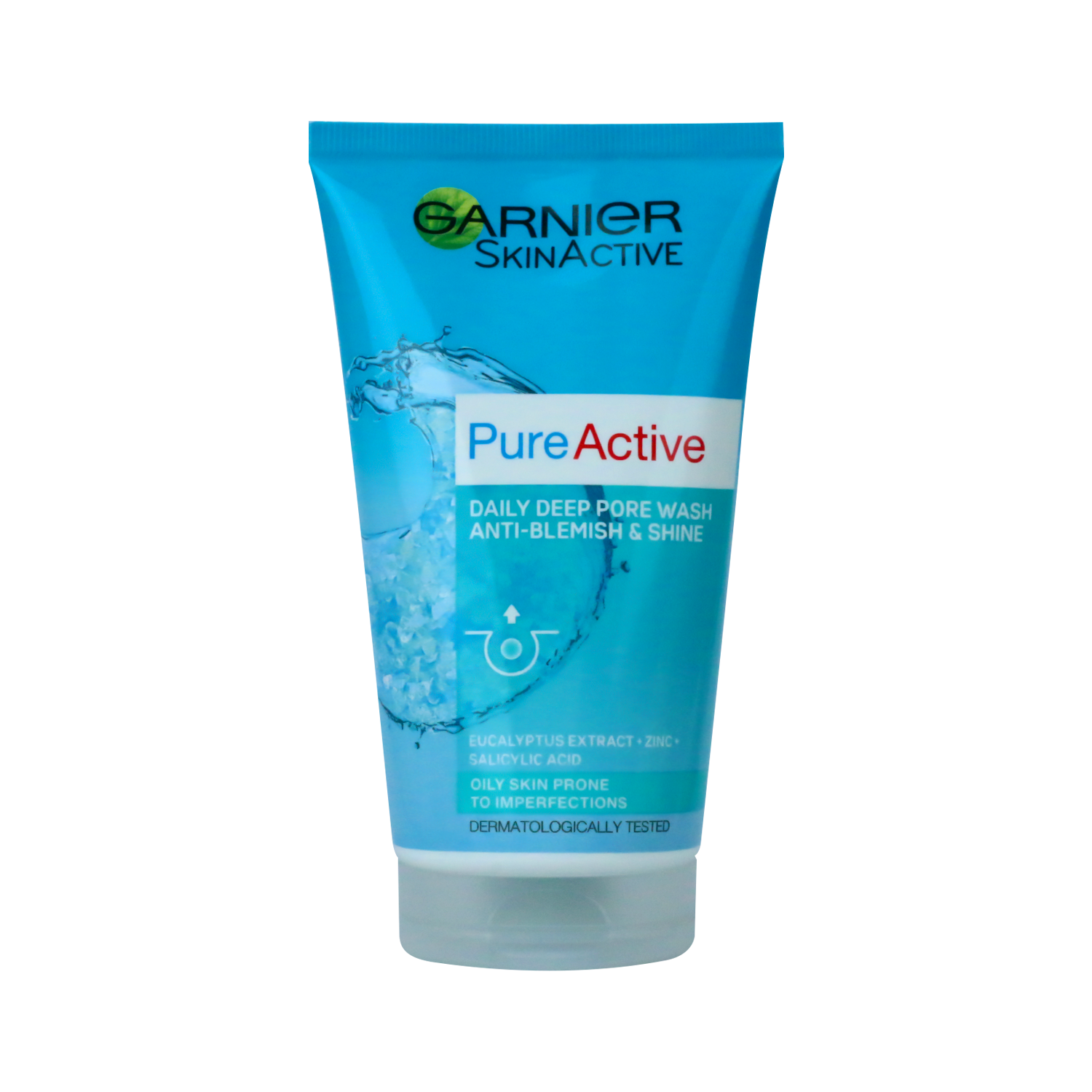 Garnier Pure Active Anti-Blemish & Shine Daily Deep Pore Wash 150ml