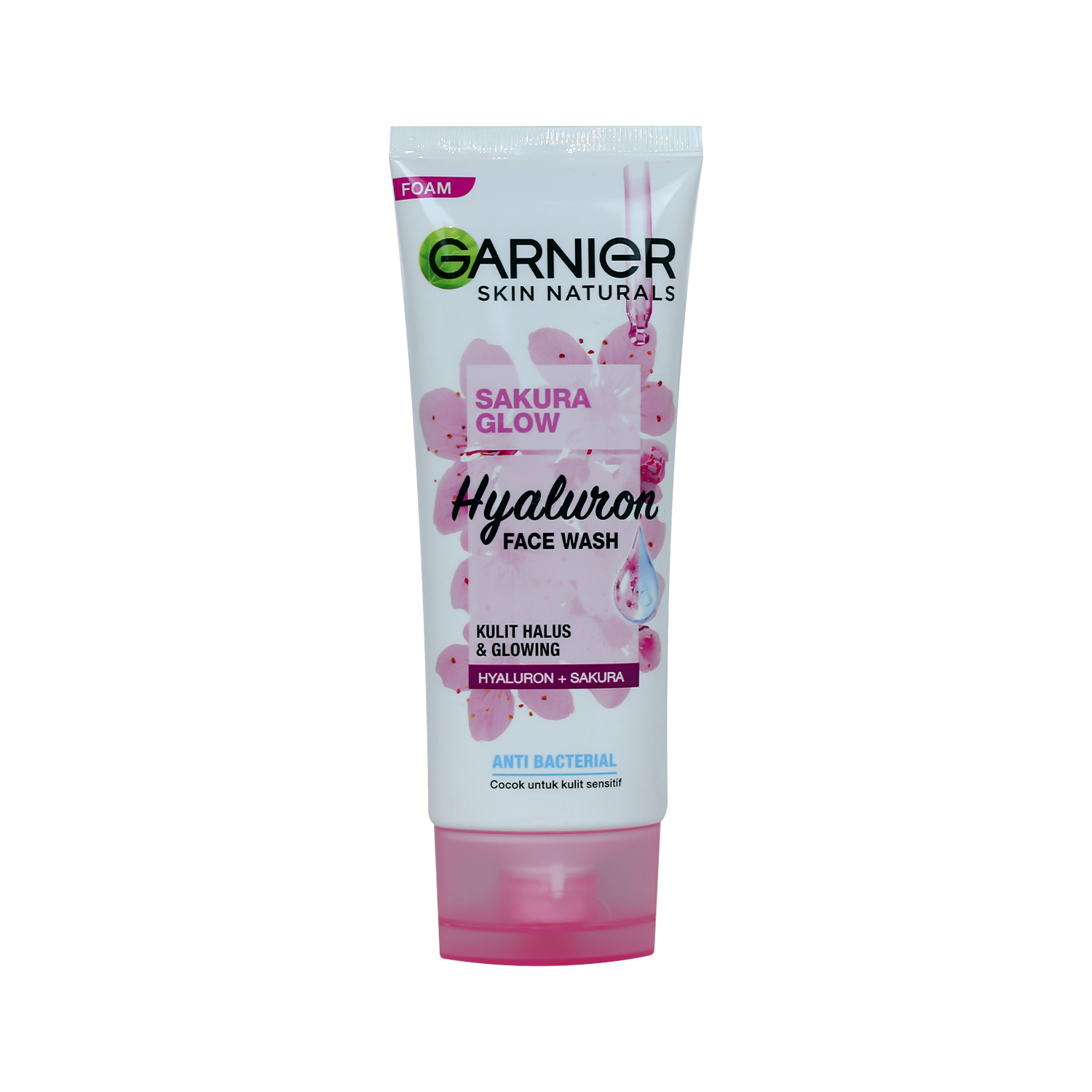 Garnier Sakura Glow Hyaluron Face Wash 100ml