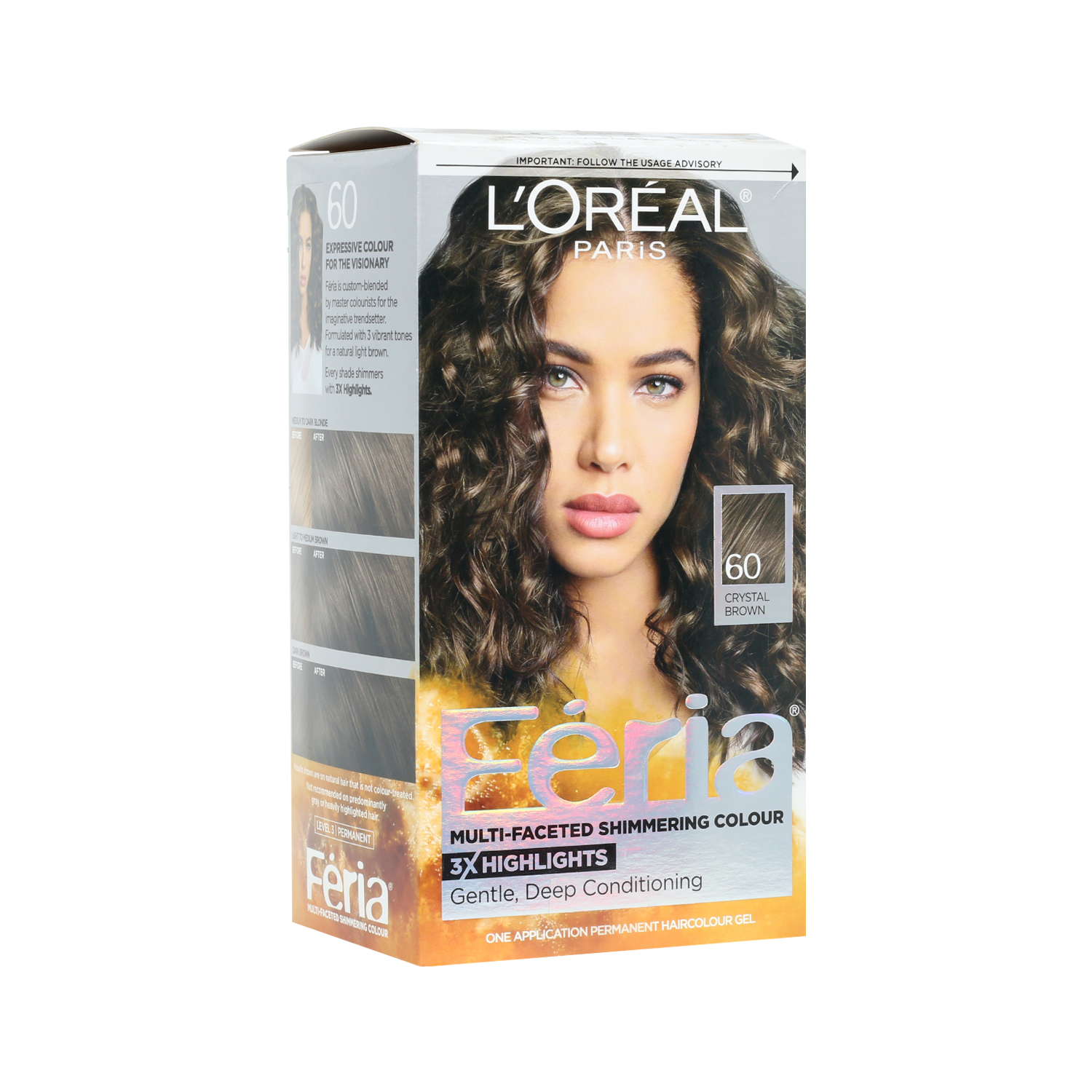 L'Oreal Feria Multi Faceted Shimmering Hair Colour