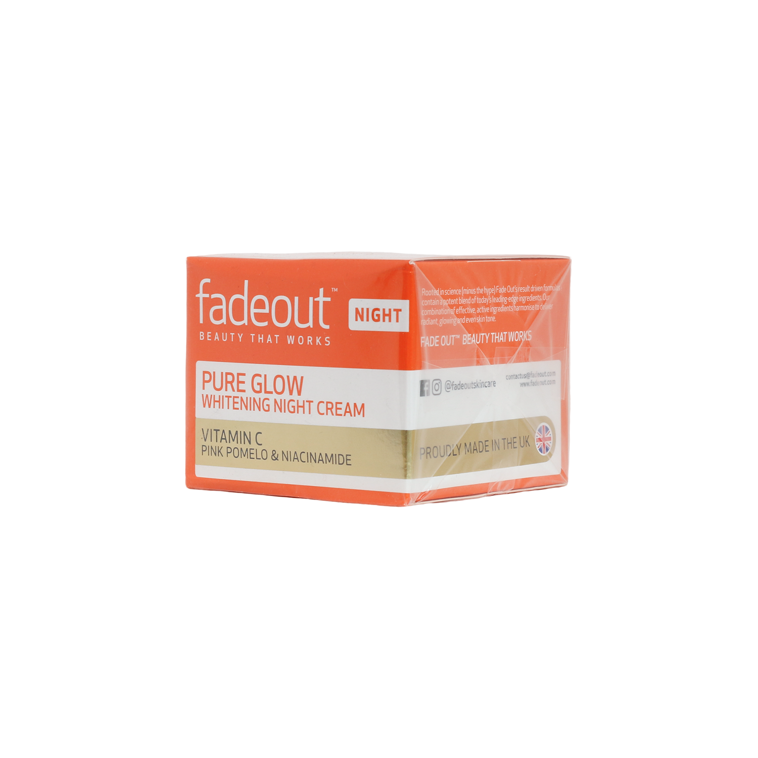 Fade Out Pure Glow Vitamin C Whitening Night Cream 50ml