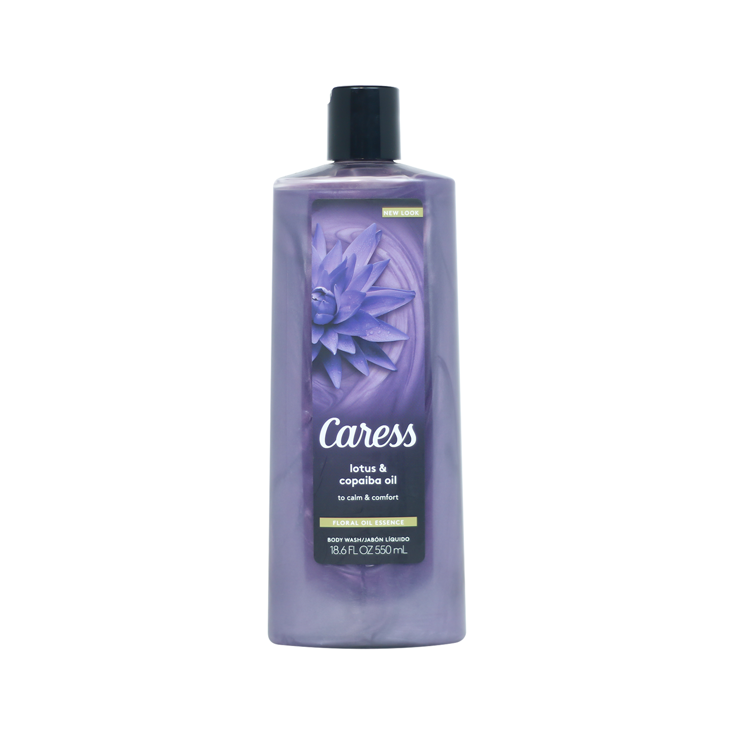 Caress Lotus & Copaiba Oil Floral Oil Essence Body Wash 532ml