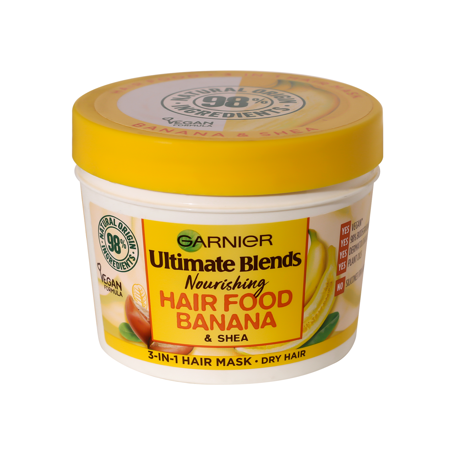 Garnier Ultimate Blends Moisturising Hair Food Banana & Shea 390 ml
