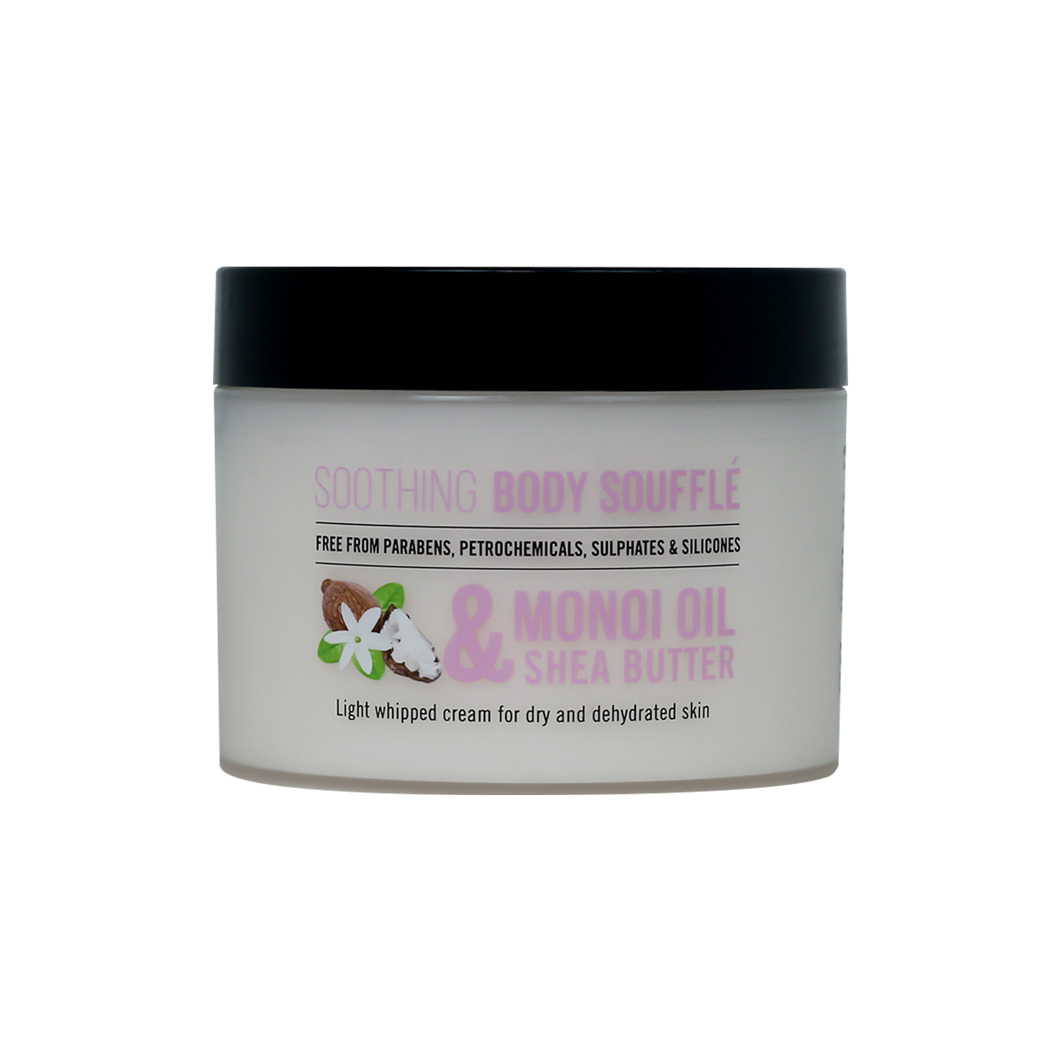 Happy Naturals Monoi Oil & Shea Butter Soothing Body Souffle 300ml