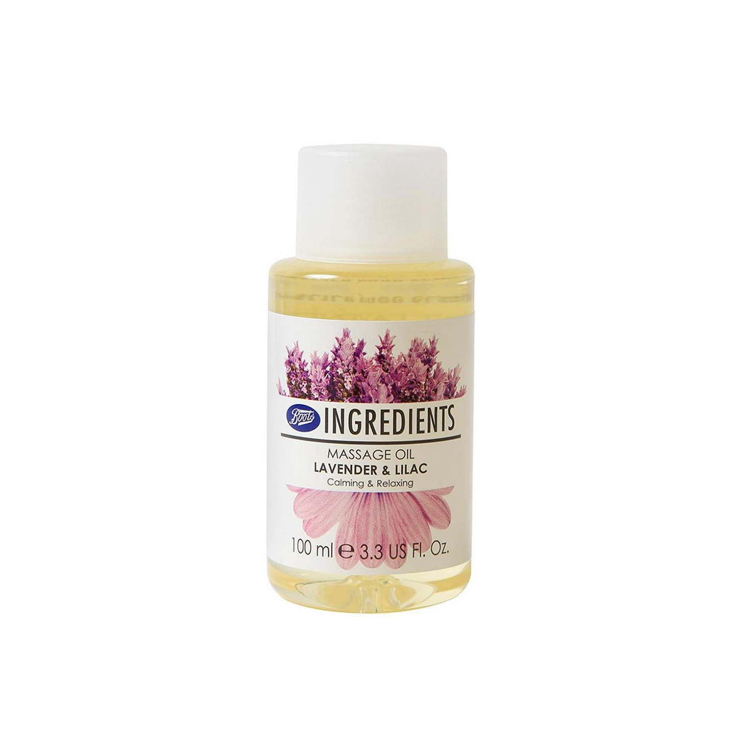 Boots Ingredients Lavender & Lilac Massage c100ml