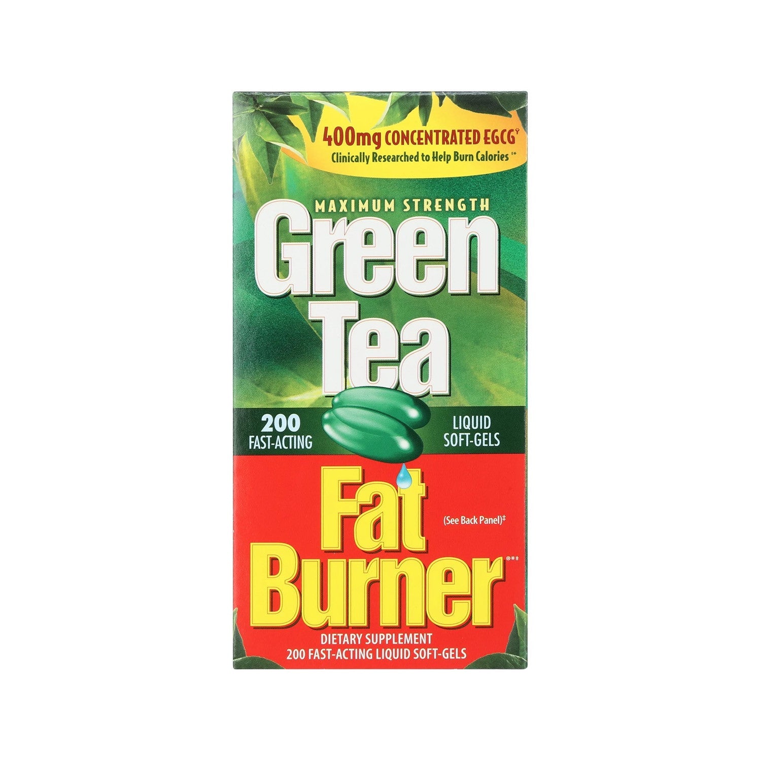 Applied Nutrition Green Tea Fat Burner 200 Soft Gels
