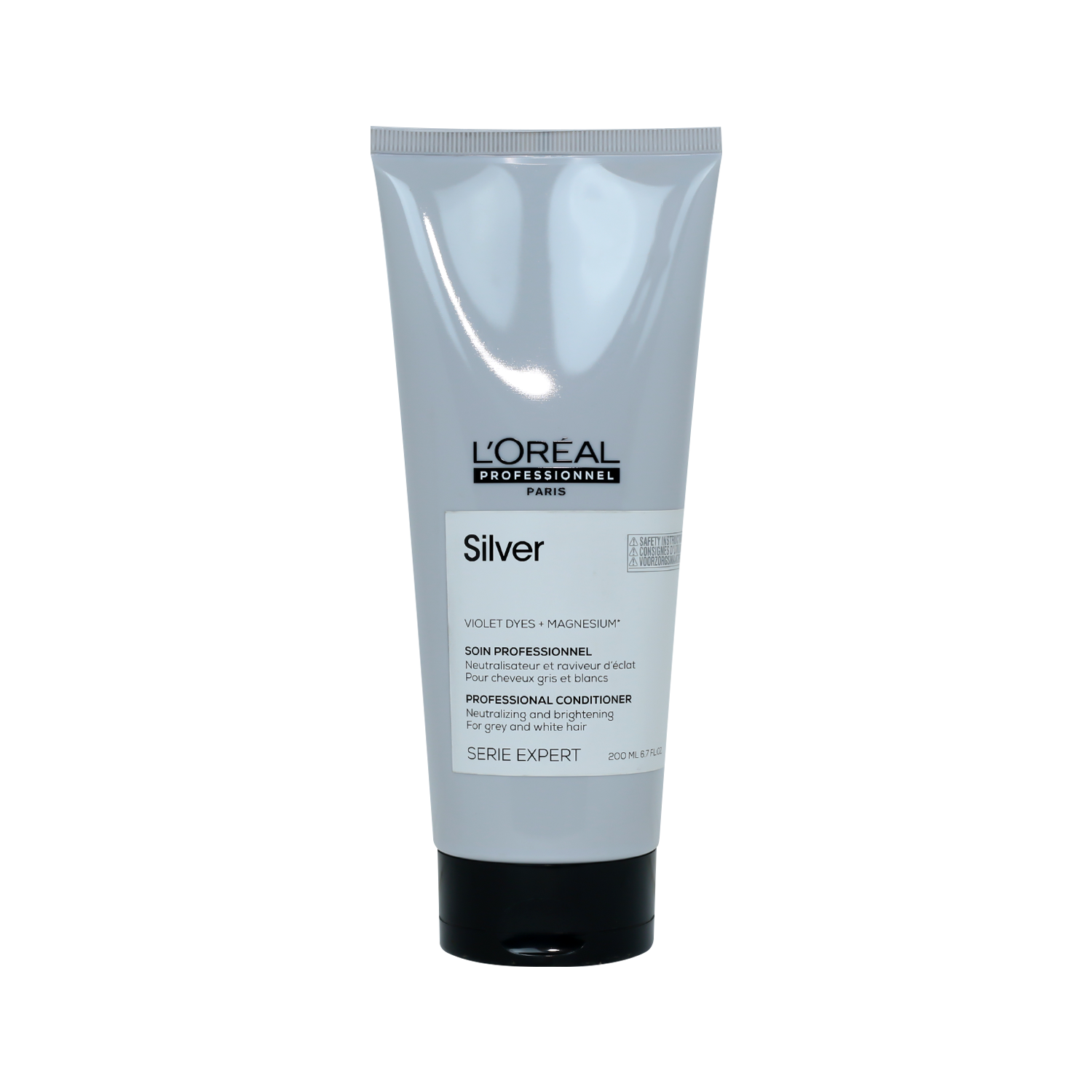 L'Oreal Silver Violet Dyes + Magnesium Professional Conditioner 200ml