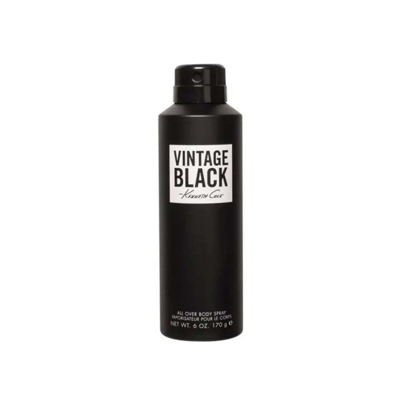 Kenneth Cole Vintage Black All Over Body Spray For Men 170g