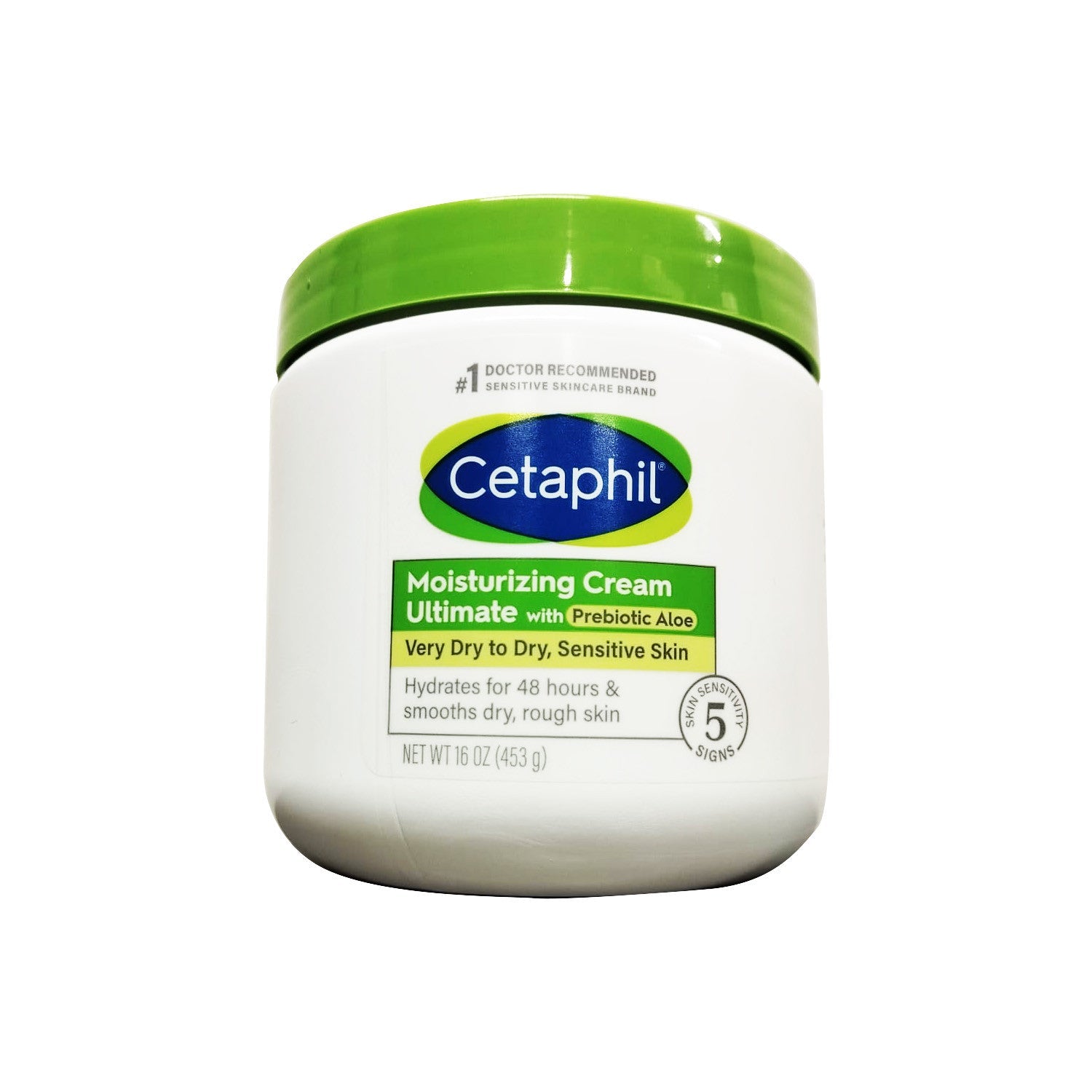 Cetaphil Moisturizing Cream Ultimate With Prebiotic Aloe 453g