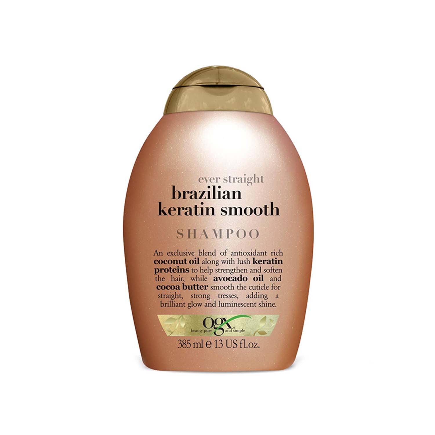OGX Brazilian Keratin Smooth Shampoo 385ml