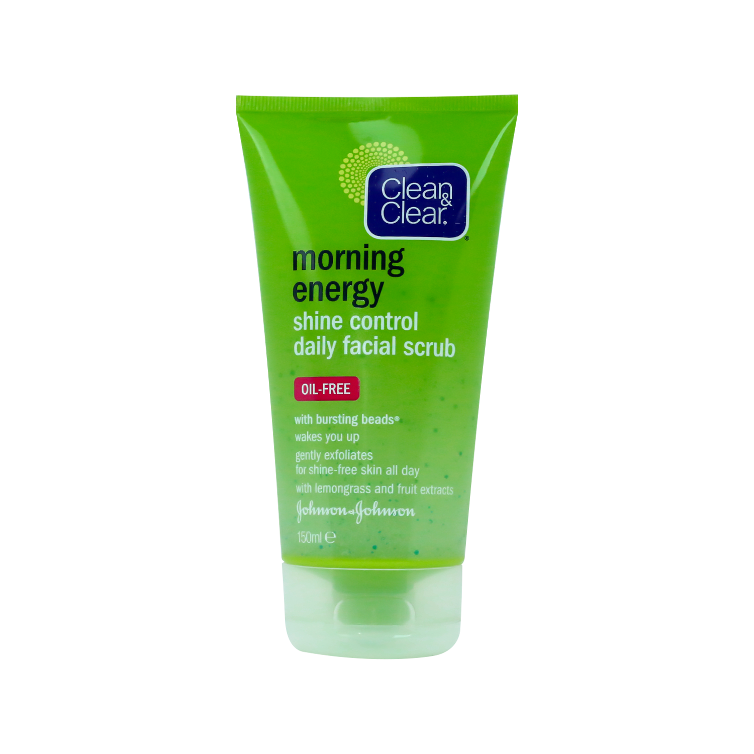 Clean & Clear Morning Energy Shine Control Daily Facial Scrub 150ml