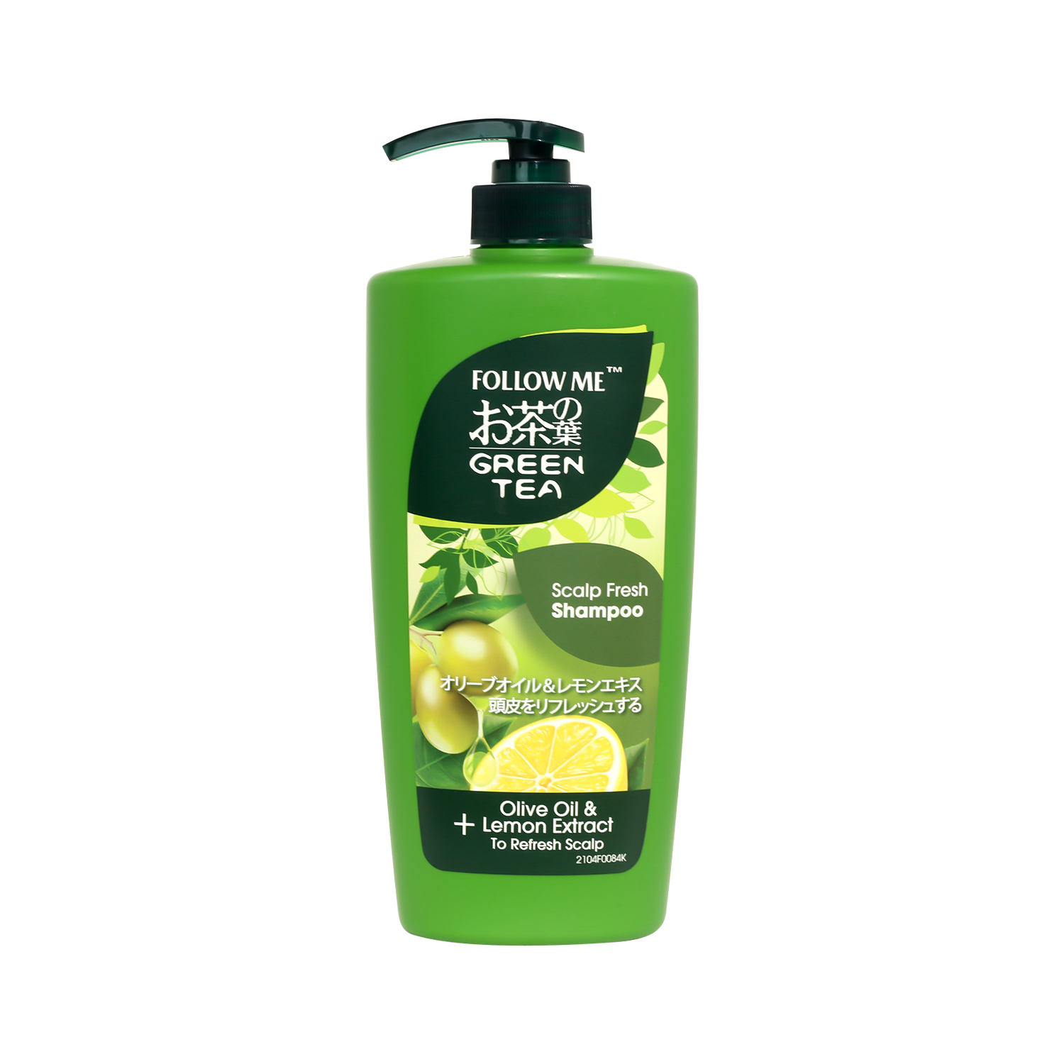 Follow Me Green Tea Scalp Fresh Shampoo 650ml
