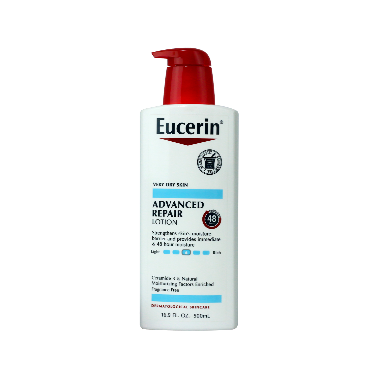 Eucerin Advanced Repair Lotion Very Dry Skin 500ml
