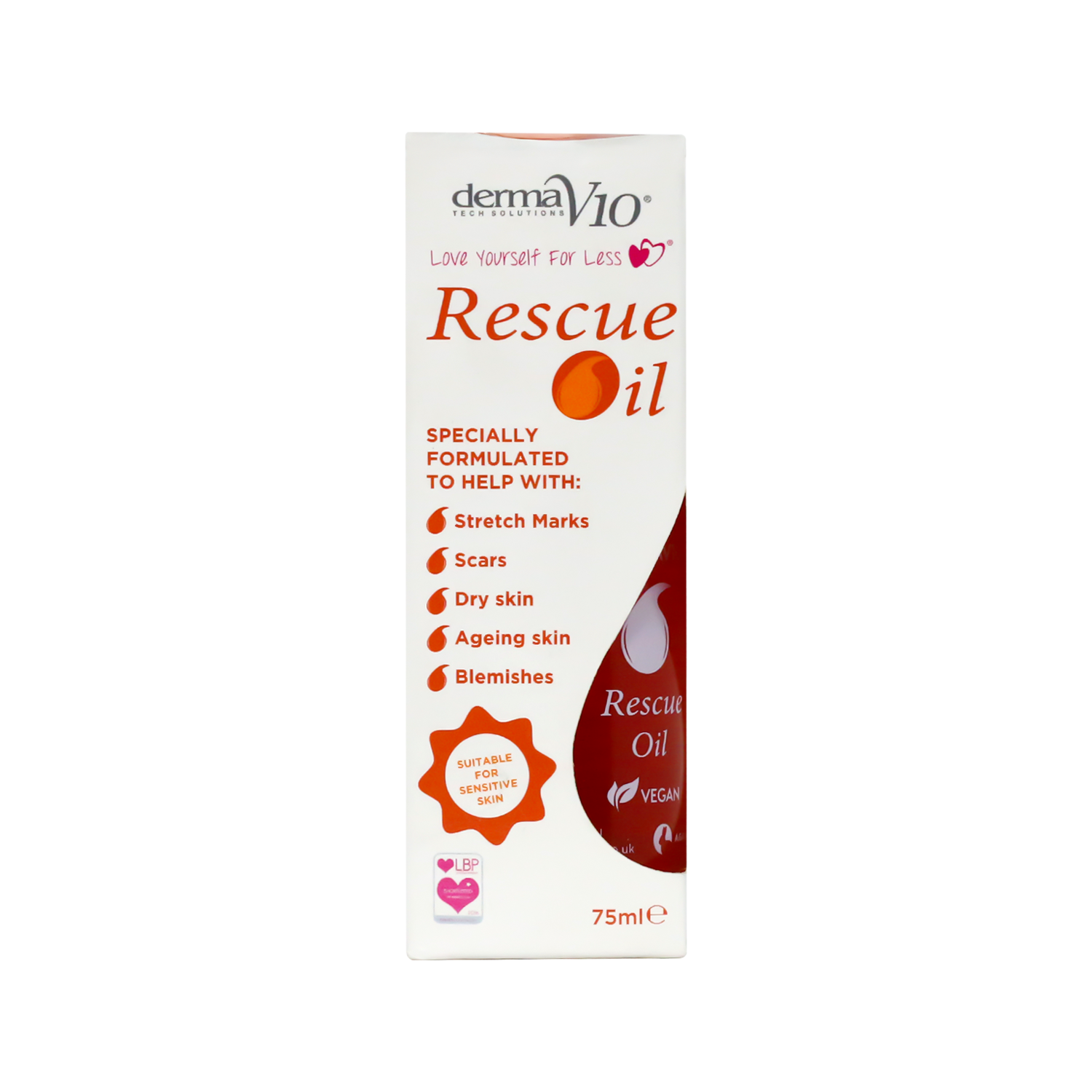 Derma V10 Rescue Oil 75ml