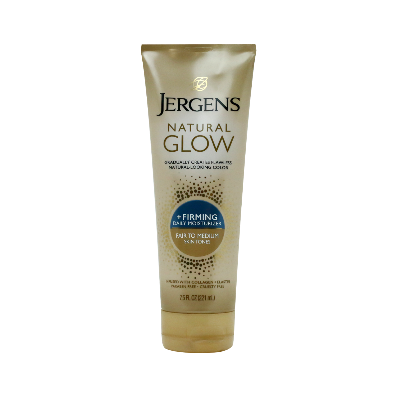 Jergens Natural Glow + Firming Daily Moisturizer Fair To Medium Skin Tone 221ml