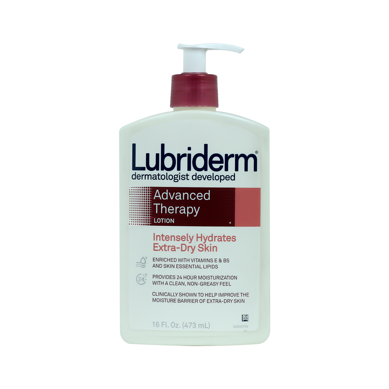 Lubriderm Intense Hydrates Extra-Dry Skin Advanced Therapy Lotion 473ml