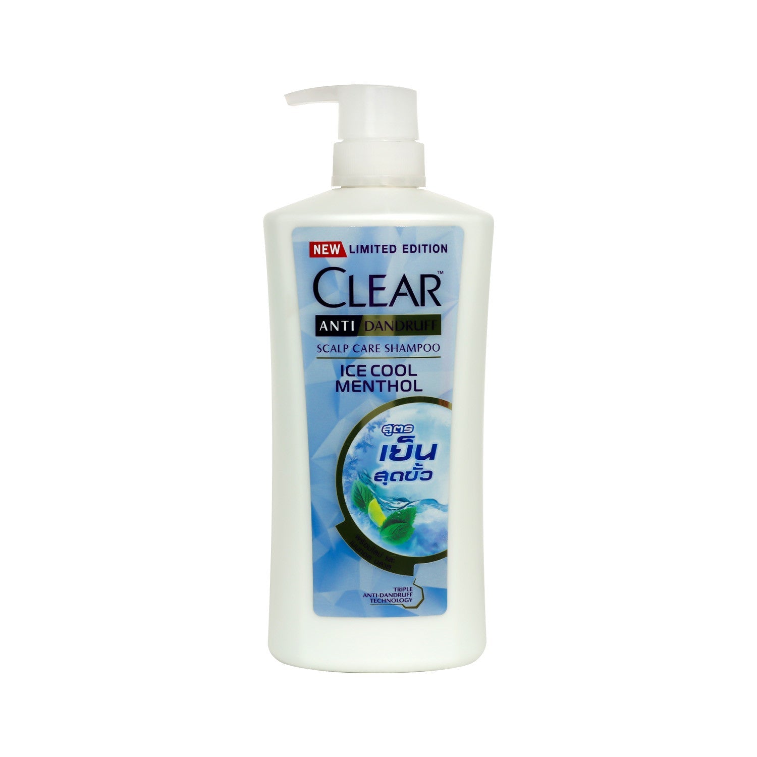 Clear Ice Cool Menthol Anti Dandruff Scalp Care Shampoo 480ml