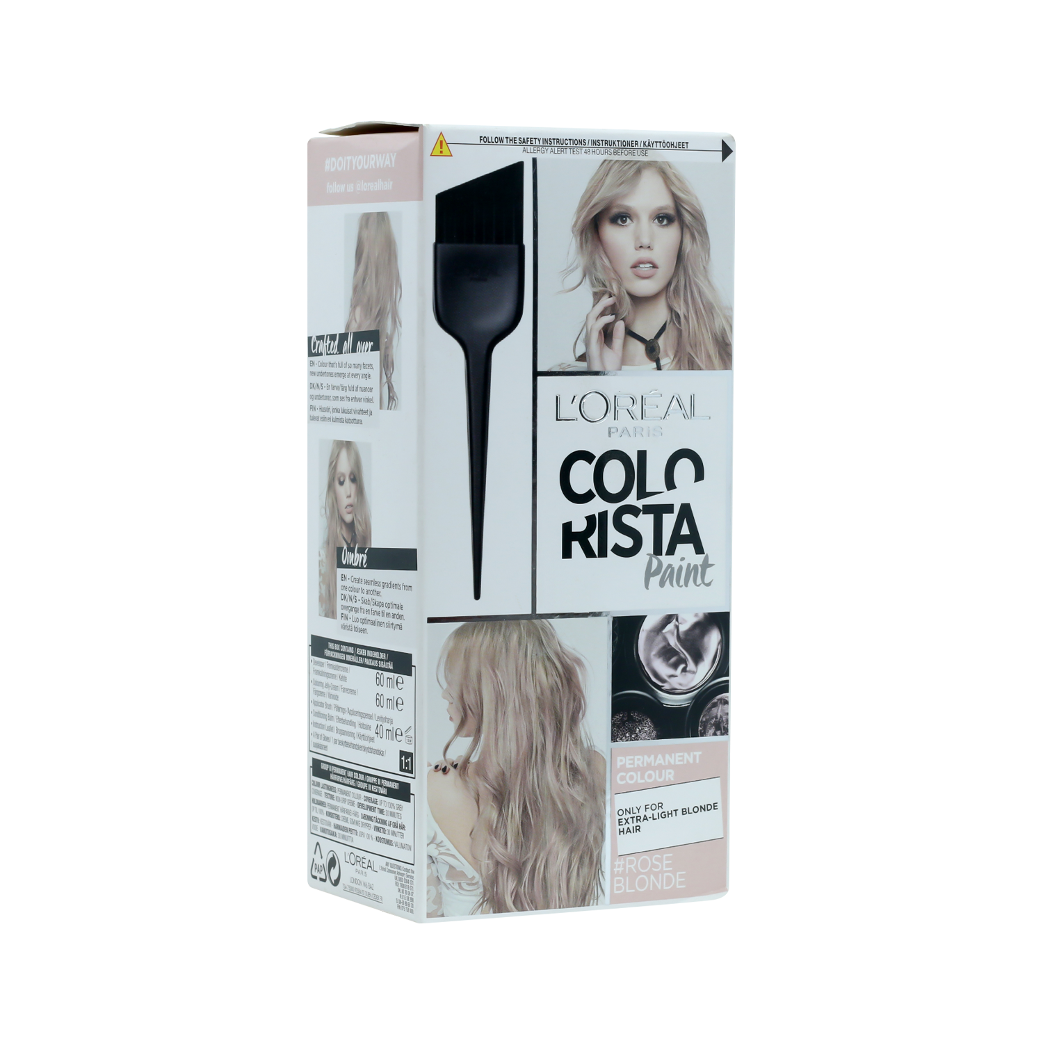 L'oreal Colorista Paint Permanent Colour Rose Blonde 160ml