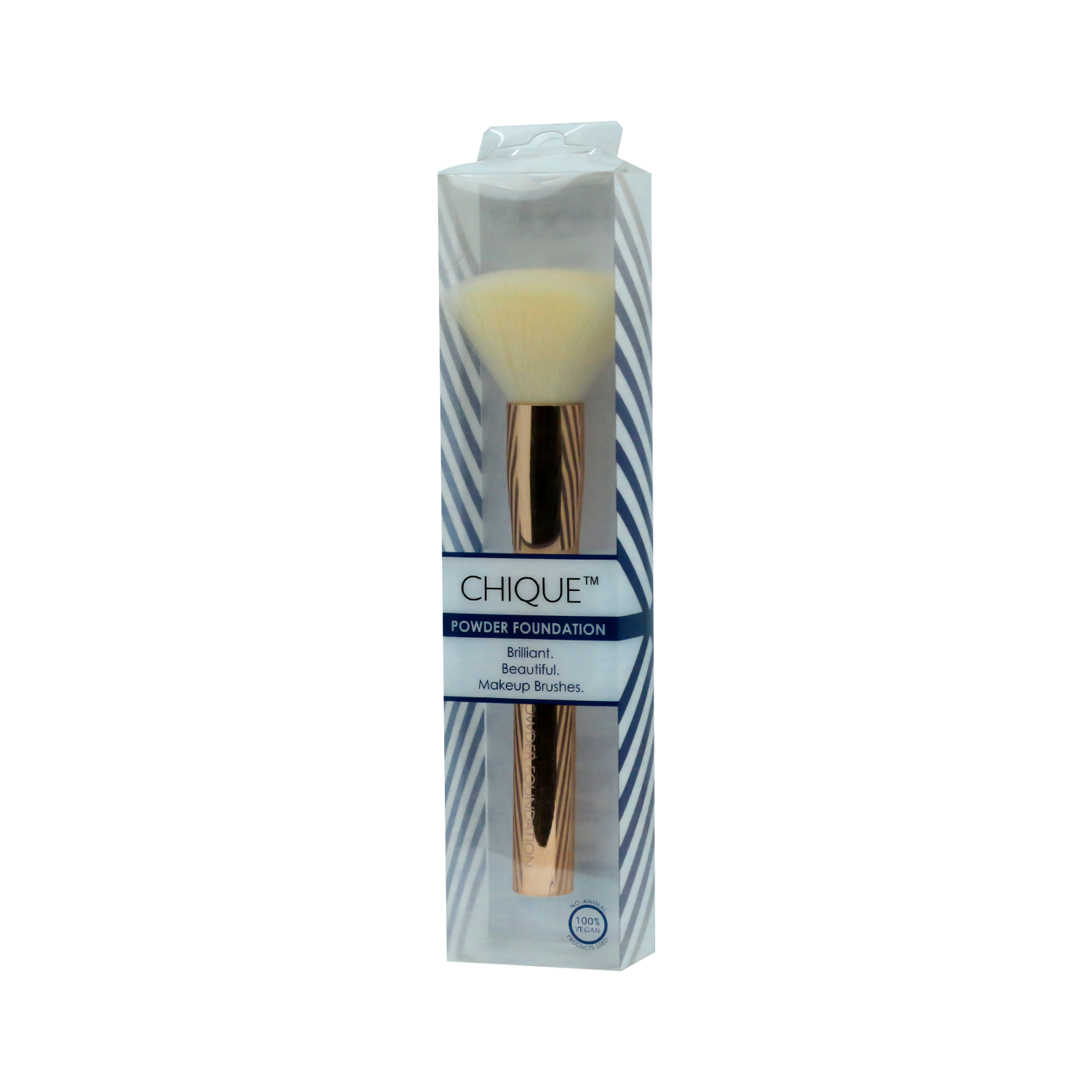 Chique™ RoseGold Powder Foundation Brush