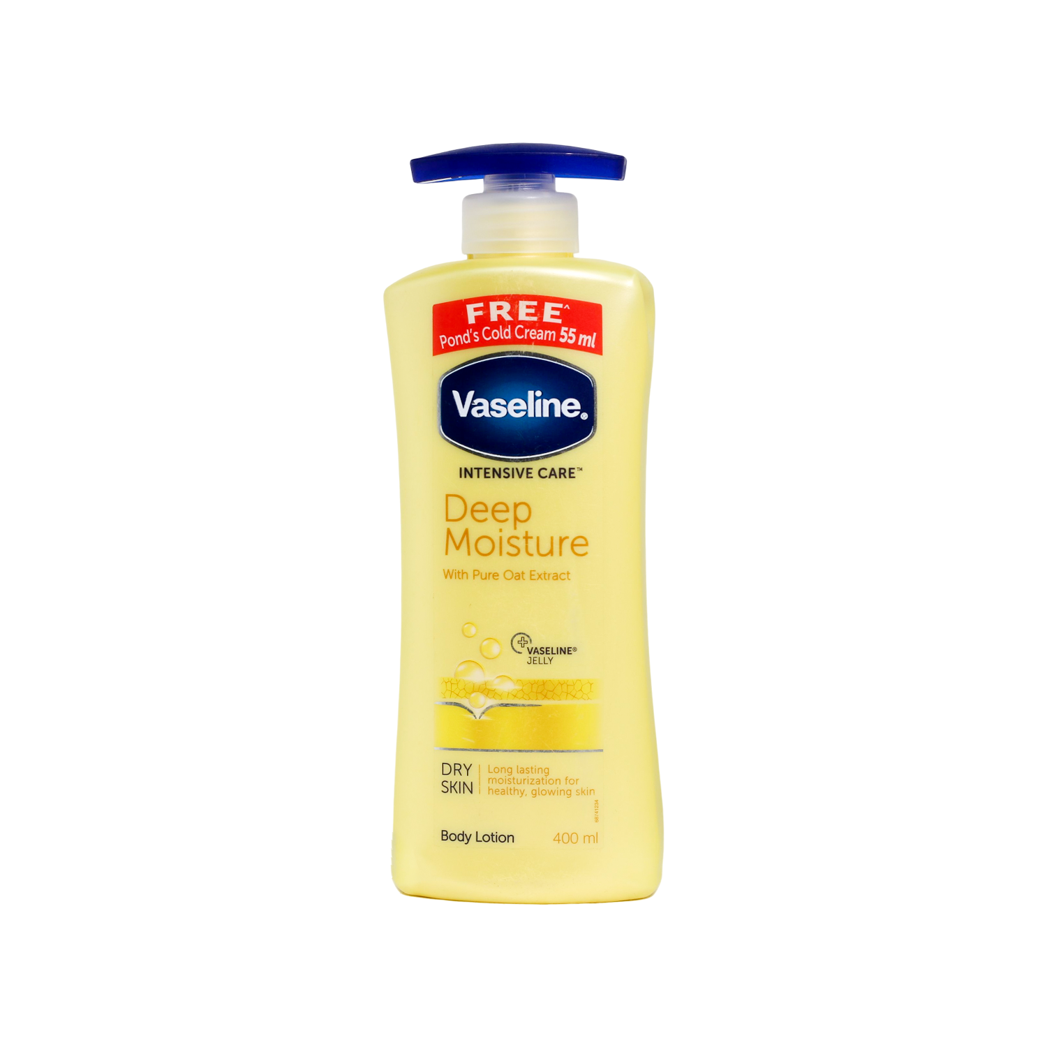 Vaseline Intensive Care Deep Moisture Body Lotion Dry Skin 400ml