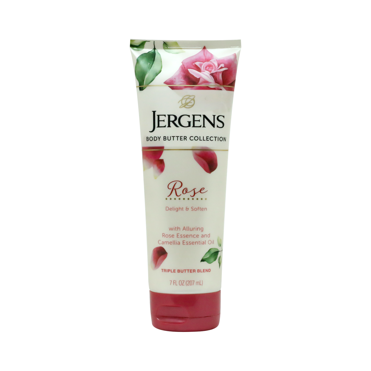 Jergens Rose Delight & Soften With Alluring Body Butter 207ml
