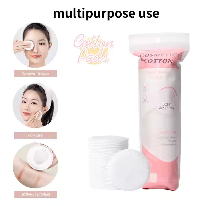 Lmltop Cosmetic Cotton Pads – 80pcs