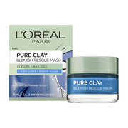 L'Oreal Pure Clay Blemish Rescue Mask 50ml