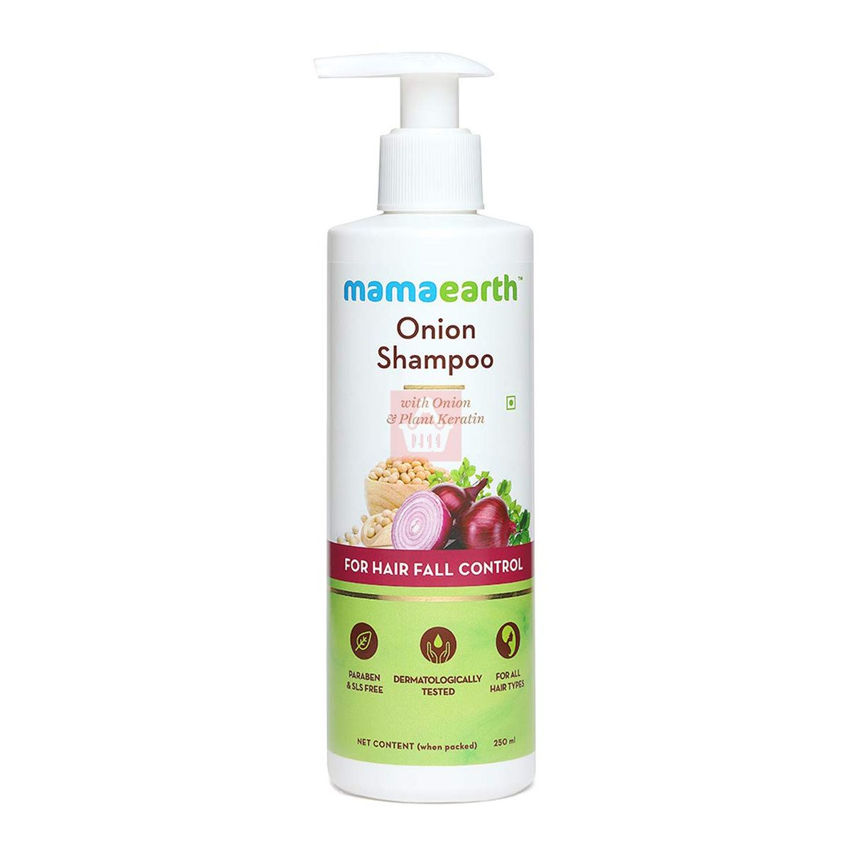 Mama Earth Onion Shampoo for Hair Fall Control