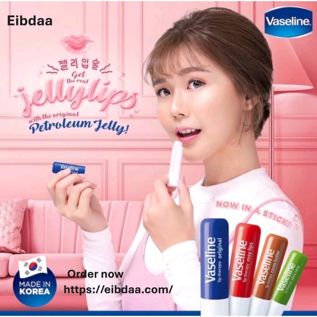 Vaseline Lip Therapy Rosy Lips With Petroleum Jelly 4.8g