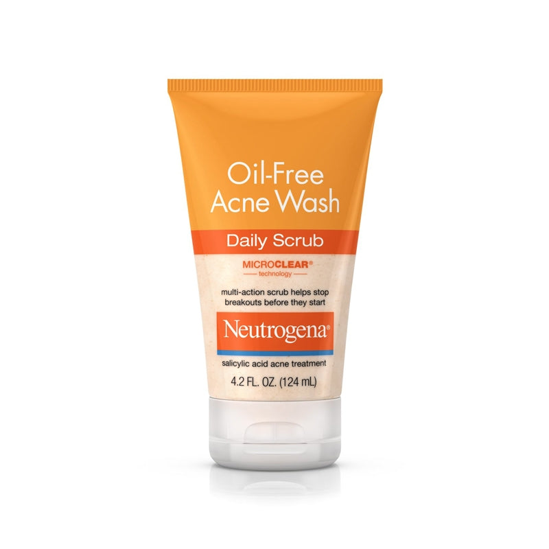 Neutrogena Oil-Free Acne Wash Daily Scrub 124ml