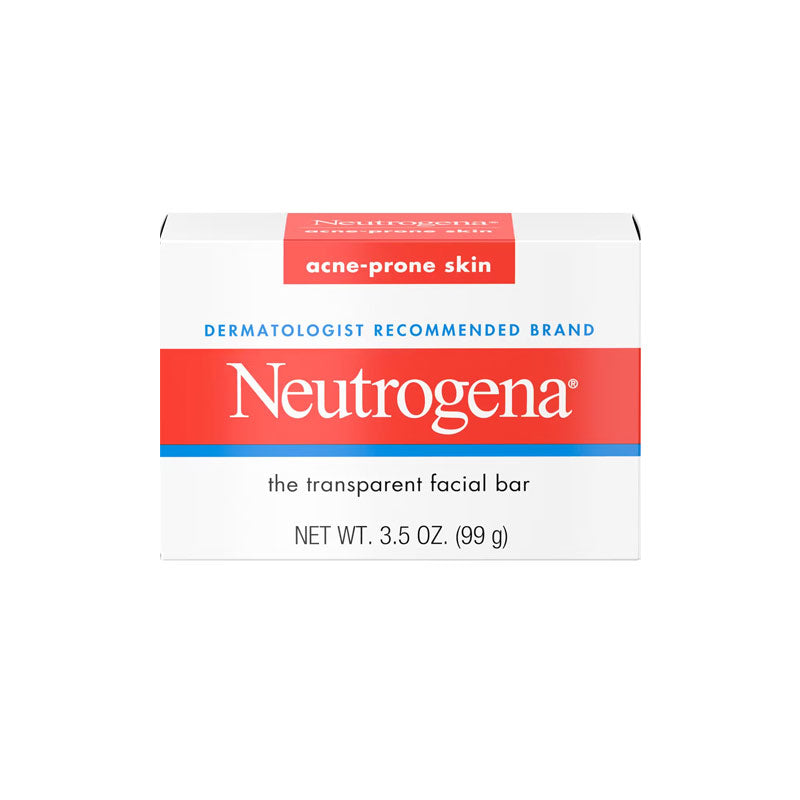 Neutrogena Acne Prone Skin The Transparent Facial Bar 99g