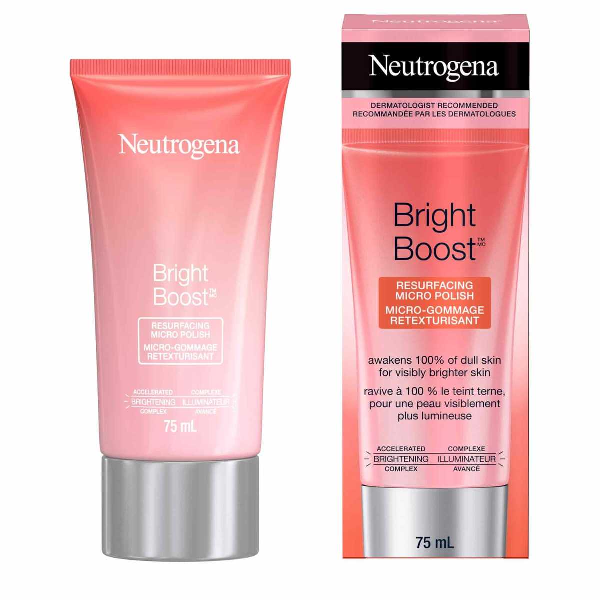 Neutrogena Bright Boost™ Resurfacing Micro Face Polish 75ml