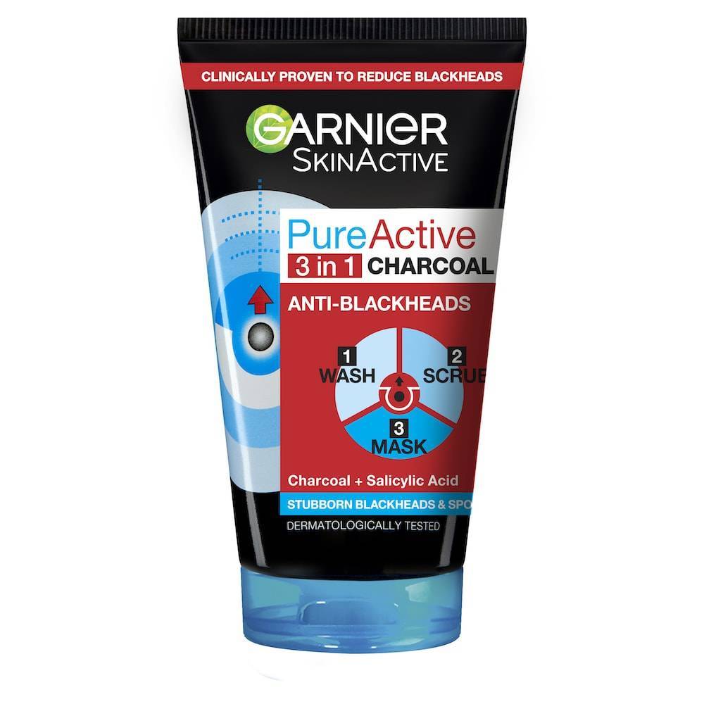 Garnier Skin Active Pure Active 3 in 1 Charcoal Anti-Blackhead