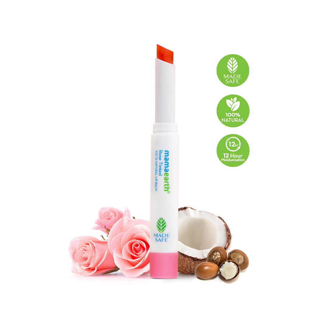 Mamaearth Ubtan Tinted 100% Lip Balm 2g