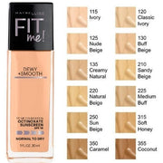 Maybelline Fit Me Dewy + Smooth Foundation