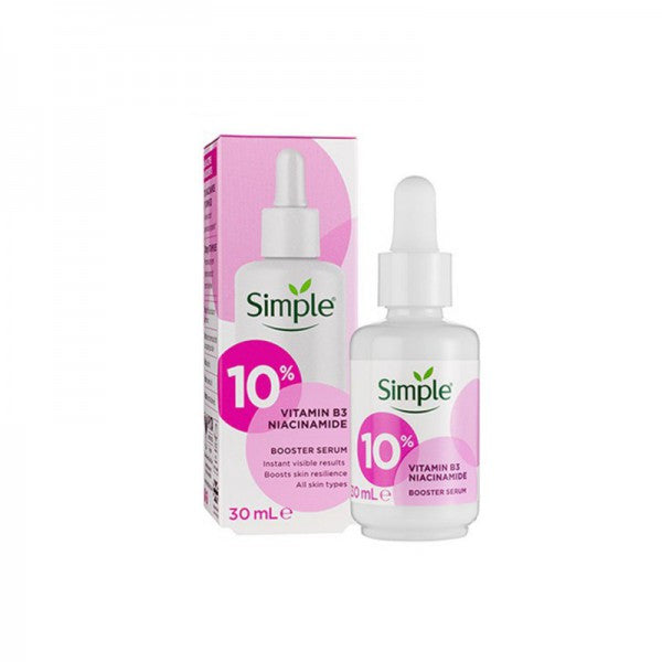 Simple Booster Serum 10% Niacinamide Vitamin B3 30ml.