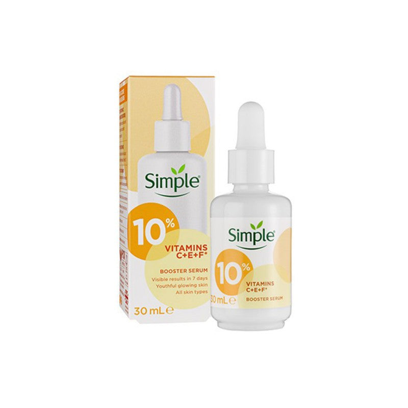 Simple Booster Serum 10% Vitamin C E F 30ml.