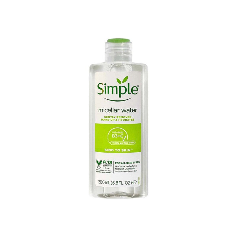 Simple Kind To Skin Micellar Cleansing Water 200ml.
