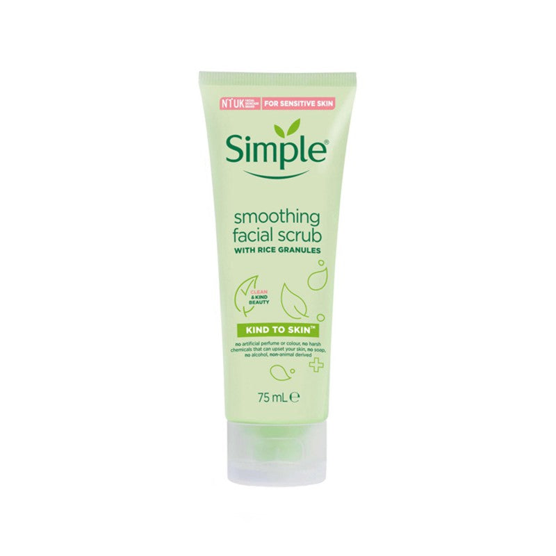 Simple Kind To Skin Smoothing Facial Scrub 75ml.