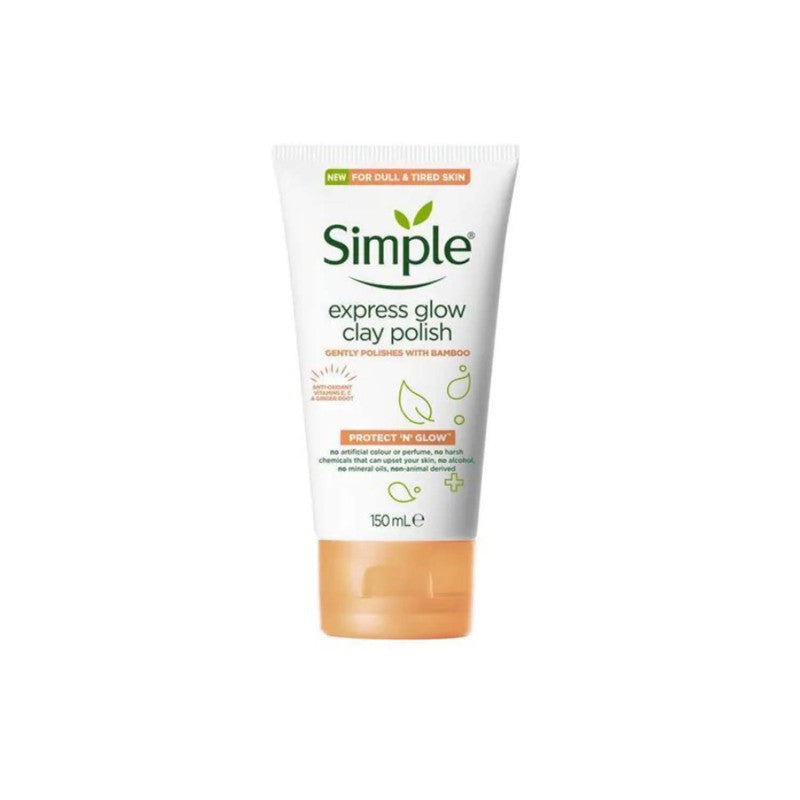 Simple Protect ‘N’ Glow Express Glow Clay Polish 150ml.