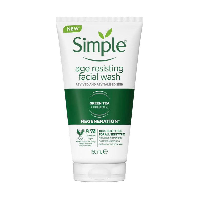 Simple Regeneration Age Resisting Facial Wash 150ml.