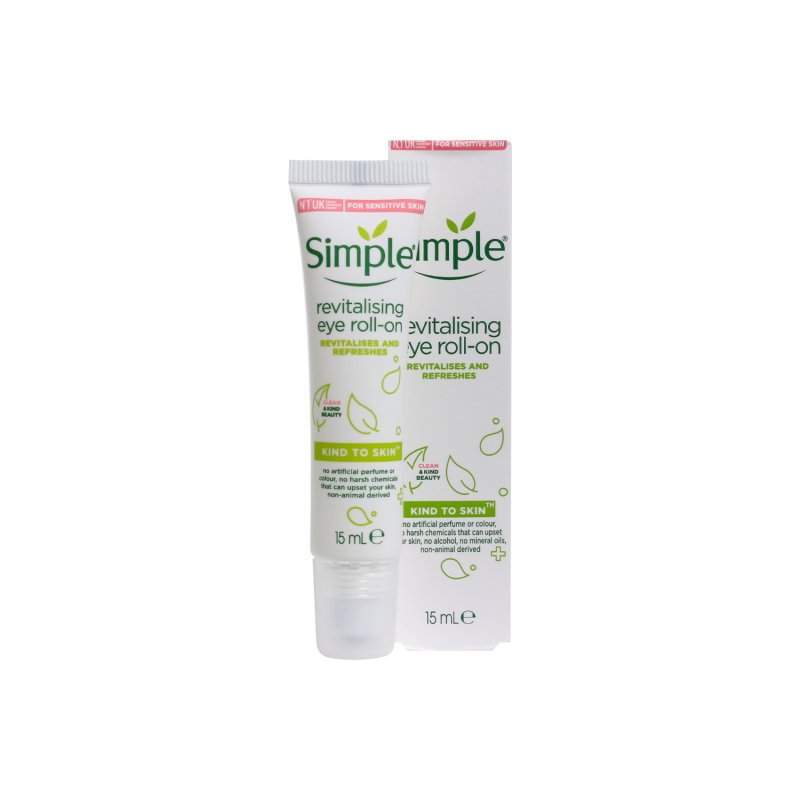 Simple Revitalising Eye Roll-On 15ml.