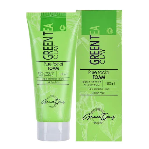 Grace Day Green Tea Clay Pure Facial Faom 180ml