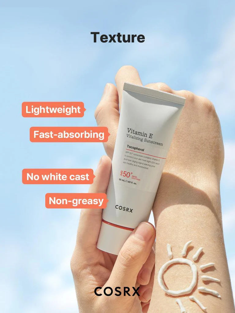 Cosrx Vitamin E Vitalizing Sunscreen SPF50+